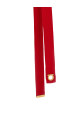 Belted cardigan Red