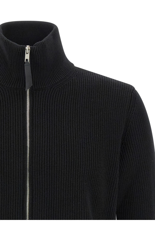 'Camioner' cardigan Black