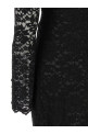 'Darrius' lace dress Black