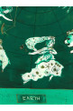 'Zodiac Flag' scarf Green