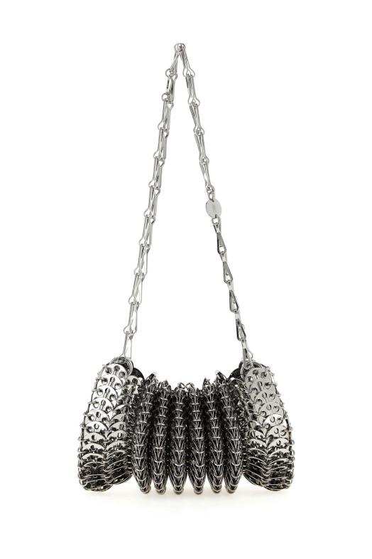 'Chainmail' shoulder bag Silver