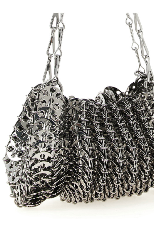 'Chainmail' shoulder bag Silver