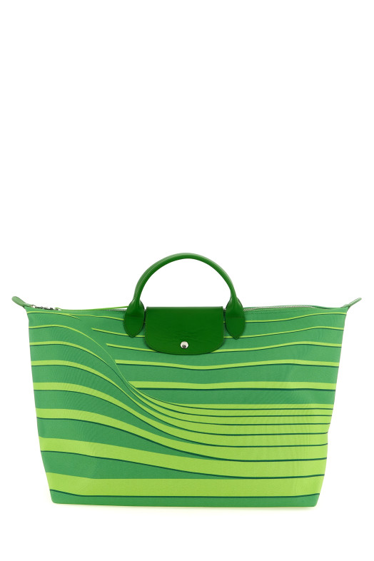 LONGCHAMP 'Le Pliage S' дорожная сумка зелёного цвета L1624HKHH51
