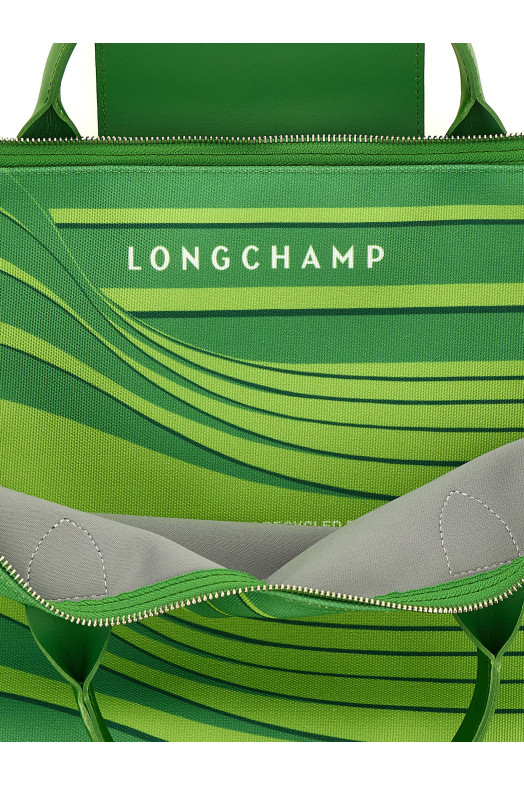 LONGCHAMP 'Le Pliage S' дорожная сумка зелёного цвета L1624HKHH51