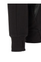 'Diagonal Raised Fleece' sweatshirt with Lens detail Black