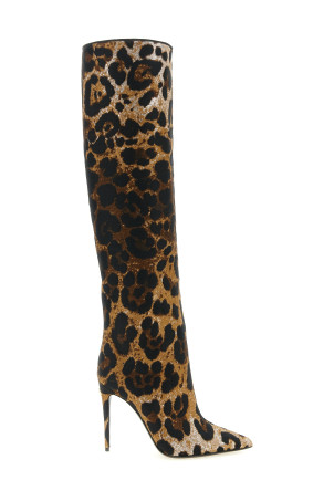 Leo Jacquard Boots Multicolor