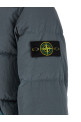 Crumpled effect down jacket Gray