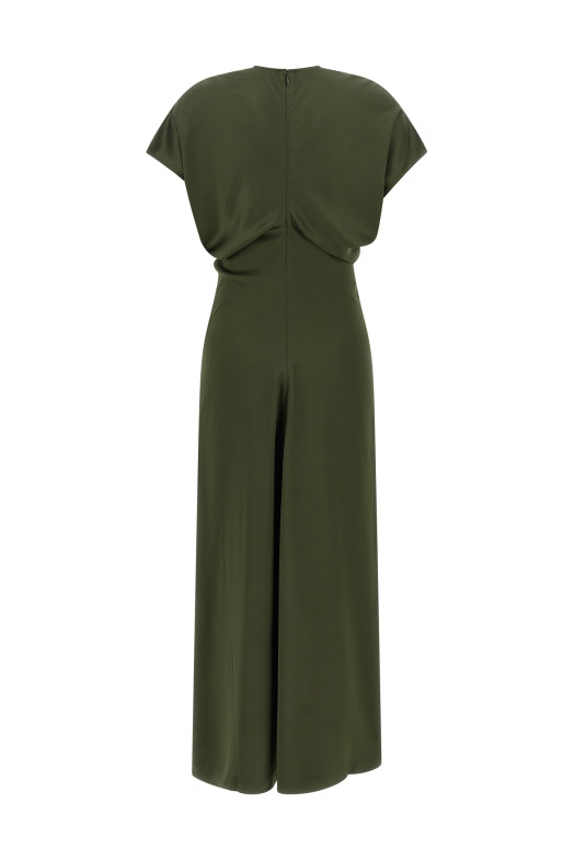 Draped dress Green