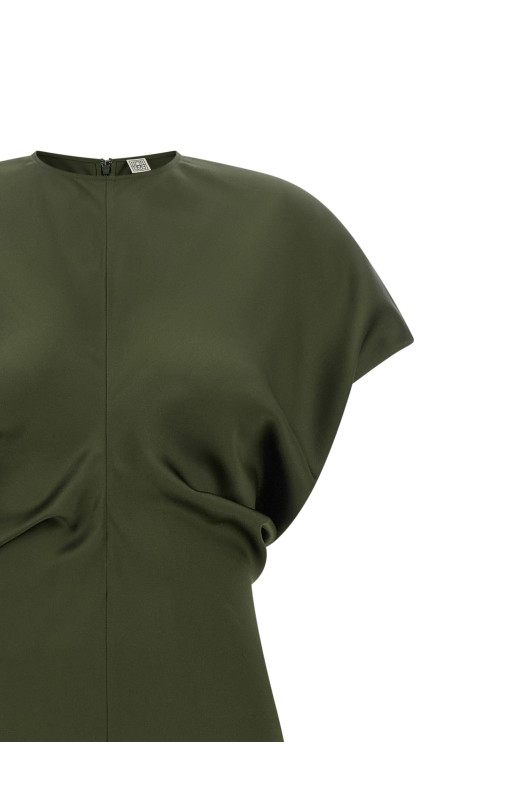 Draped dress Green