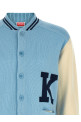 'Varsity' cardigan BLUE