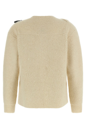 'Thais' sweater with alamari White
