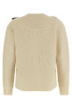 'Thais' sweater with alamari White
