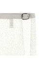 Embroidered 'Jude' sarong skirt White