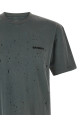 T-shirt with openwork details Gray