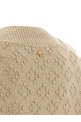 Embossed sweater Beige