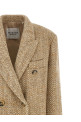 'Pilda' double-breasted coat Beige