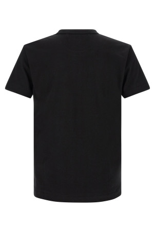 Heart patch t-shirt Black