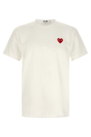 Heart patch t-shirt  White
