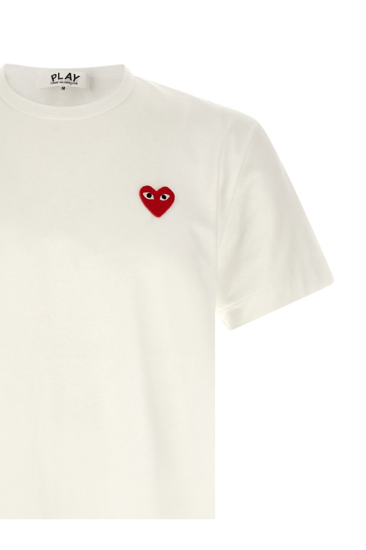 Heart patch t-shirt  White