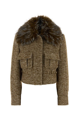 Two-tone tweed Valiant jacket ZIMMERMANN (0538JF261)