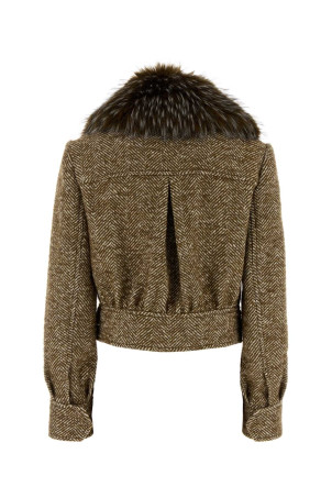 Two-tone tweed Valiant jacket ZIMMERMANN (0538JF261)