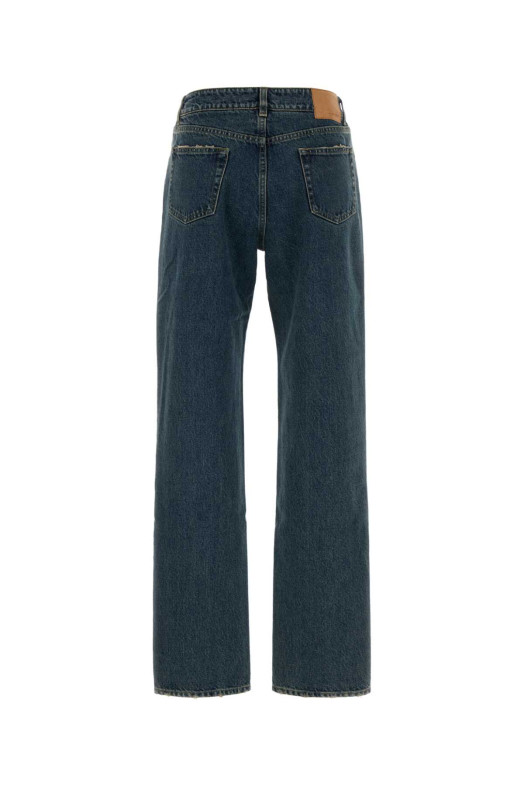 AW26 DENIM 01 БРЮКИ СИНИЕ Blue MAGDA BUTRYM (125926)