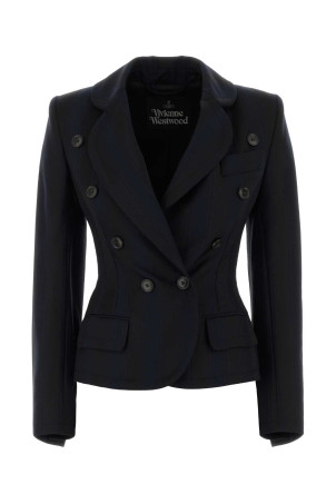 Embroidered wool Georgia blazer VIVIENNE WESTWOOD (1401008MW01NH)