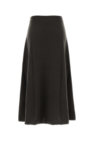 Chocolate cashmere Torie skirt LISA YANG (2025337)