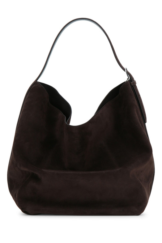 BELTED SUEDE TOTE Black TOTEME (234WAL853LE0004)