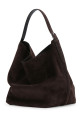 BELTED SUEDE TOTE Black TOTEME (234WAL853LE0004)