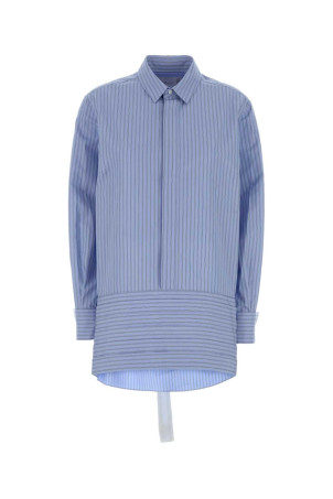 Embroidered poplin shirt dress SACAI (2608666)