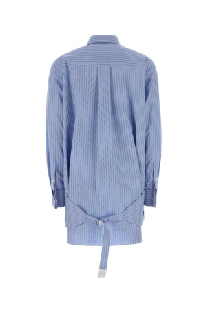 Embroidered poplin shirt dress SACAI (2608666)