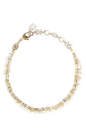 Gold metal Mesmera bracelet SWAROVSKI (5743827)