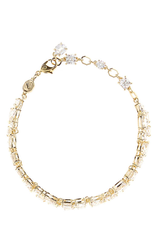 Браслет Mesmera из золотого металла со стразами SWAROVSKI (5743827)