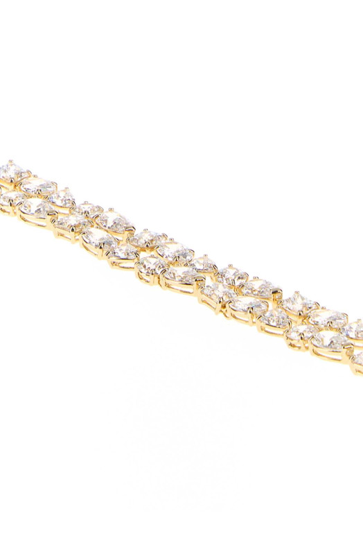 Браслет Mesmera из золотого металла со стразами SWAROVSKI (5743827)