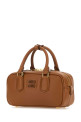 Caramel leather Arcadie handbag MIU MIU (5BB142VOONACR3)