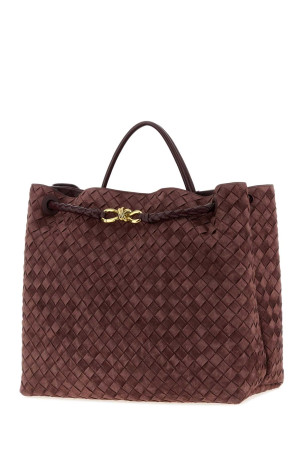 Grape suede large Andiamo handbag BOTTEGA VENETA (766019V5ZZ1)