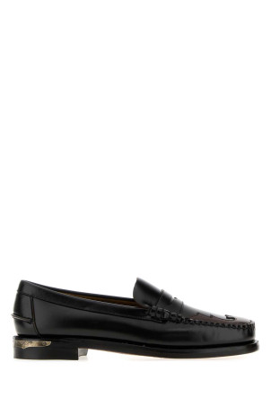 Black leather Dan Scarabeo loafers SEBAGO (781337W)