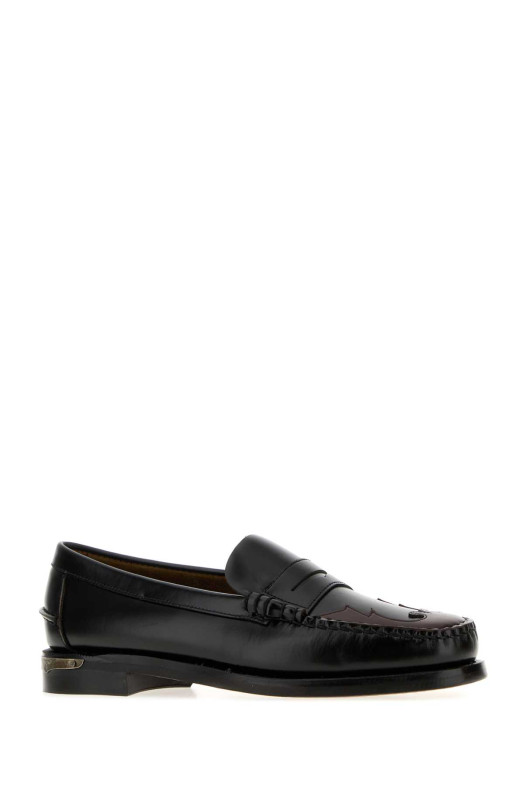 Black leather Dan Scarabeo loafers SEBAGO (781337W)