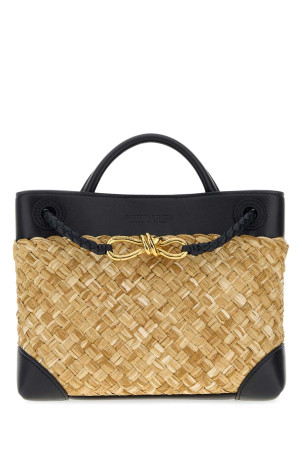 Raffia small Andiamo handbag BOTTEGA VENETA (876546V6S51)