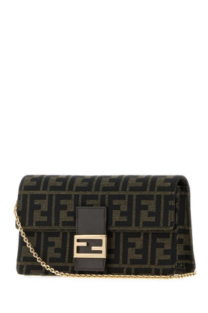 Embroidered jacquard Tube wallet FENDI (8M0602B17A)