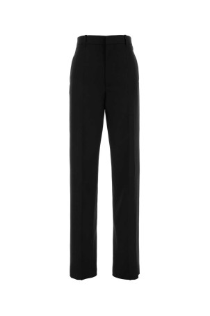BACK CUFF SPLIT PANT SHOW Black BOTTEGA VENETA (A003XTV66I0)