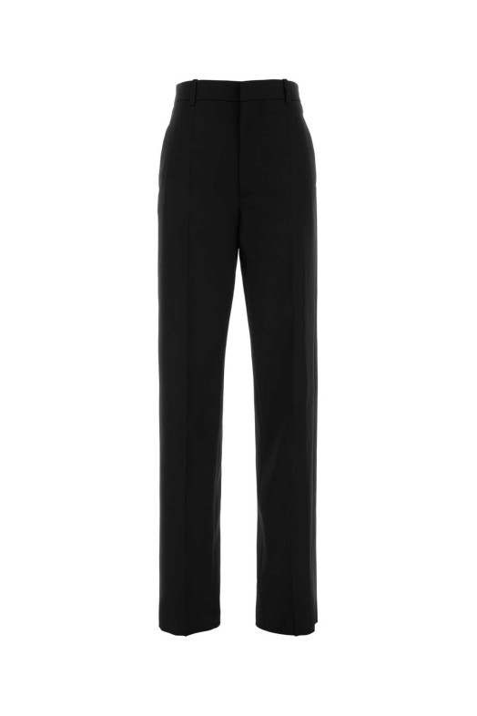 BACK CUFF SPLIT PANT SHOW Black BOTTEGA VENETA (A003XTV66I0)
