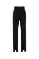 BACK CUFF SPLIT PANT SHOW Black BOTTEGA VENETA (A003XTV66I0)
