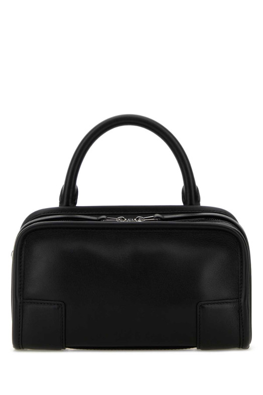 Black leather mini Amazona handbag Black LOEWE (A039AS4X12)