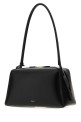 Black leather medium Le Bouledogue shoulder bag Black ALAIA (AA1L2019I061)