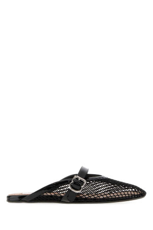 Black mesh slippers Black ALAIA (AA3A1035A028)