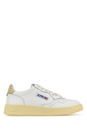 White leather Medalist sneakers AUTRY (AULW)
