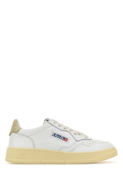 White leather Medalist sneakers AUTRY (AULW)