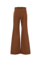 Pantalone dalla gamba ampia in cotone mattone CHLOE (CH26SPA76041)